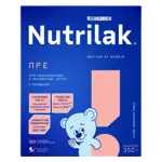Nutrilak Premium ПРЕ Смесь молочная сухая для недоношенных и маловесных детей, смесь сухая, 350 г, 1 шт. фото
