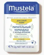 Mustela Питательный карандаш с кольд-кремом, карандаш, 9,2 г, 1 шт, для детей с рождения фото