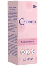 Сезолин Детский лосьон, 100 мл, 1 шт, для детей с рождения фото