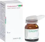 Софрадекс, капли глазные и ушные, 5 мл, 1 шт. фото