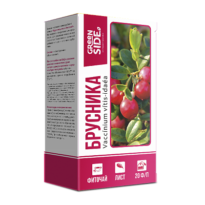 Брусники листья, фиточай, 1.5 г, 20 шт. фото