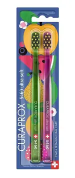 Curaprox CS 5460 Ultra Soft Duo Summer Edition 2022 Набор зубных щеток ультрамягкие, 1 шт. фото 