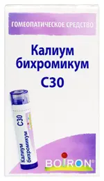 Калиум бихромикум C30, гранулы гомеопатические, 4 г, 1 шт. фото