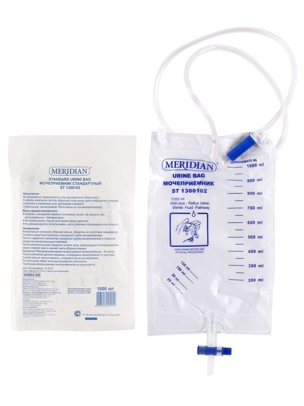 Vogt Medical Мочеприемник, 1 л, 1 шт. фото