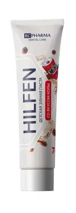Hilfen Зубная паста детская, паста зубная, 60 г, 1 шт, кола, для детей с 7 лет фото 2