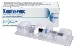 Хиалубрикс, 1.5%, раствор для внутрисуставного введения, 2 мл, 1 шт. фото 