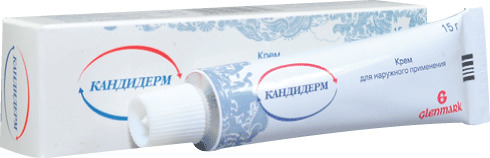 Кандидерм, крем для наружного применения, 15 г, 1 шт. фото