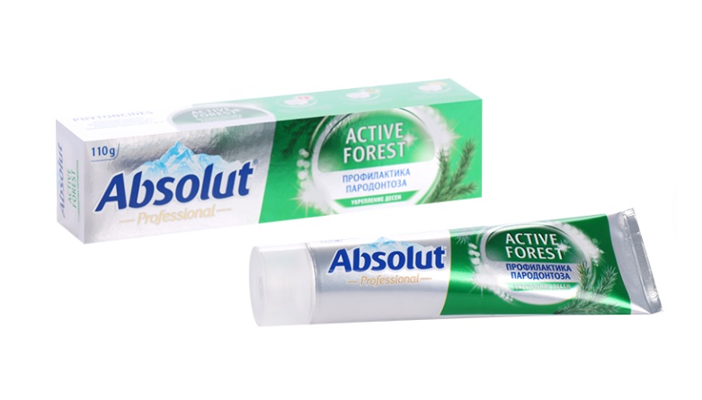 Абсолют Professional Active Forest Зубная паста, паста зубная, 110 мл, 1 шт. фото