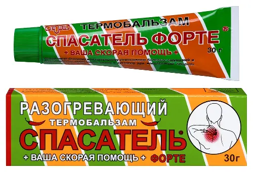 Спасатель форте термобальзам, бальзам для наружного применения, 30 г, 1 шт. фото