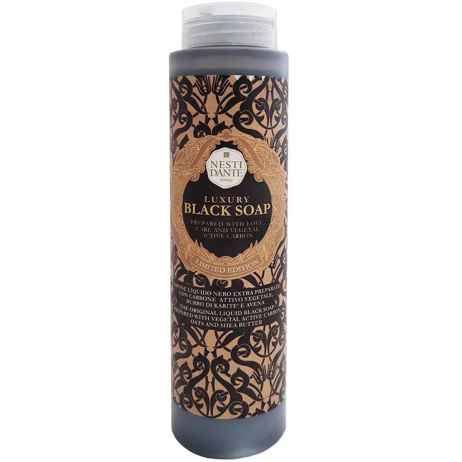 Nesti dante гель для душа роскошное черное, гель для душа, 300 мл, 1 шт. фото