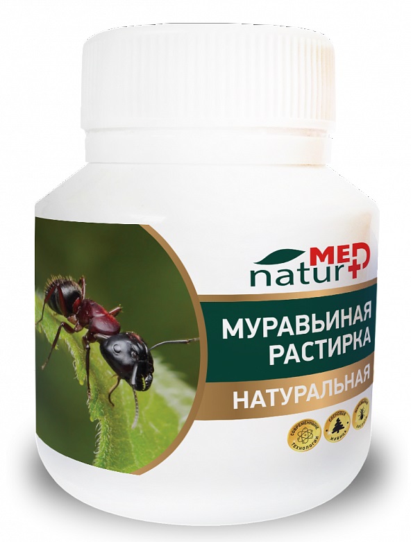 Муравьиная растирка для тела, крем, 90 мл, 1 шт. фото