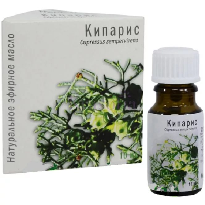Масло эфирное Кипарис вечнозеленый, масло эфирное, 10 мл, 1 шт. фото