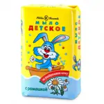 Невская Косметика Мыло туалетное детское, 90 г, 1 шт, с ромашкой фото 