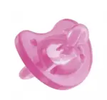 Chicco Physio Soft Пустышка силиконовая ортодонтическая, 0-6 месяцев, 1 шт, розового цвета фото 2