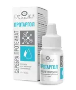 Протаргол, 2%, раствор для местного и наружного применения, 15 мл, 1 шт. фото