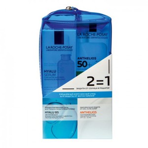La Roche-Posay Hyalu B5 сыворотка 30 мл + Anthelios флюид spf 50 50 мл, набор, 1 шт. фото