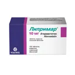 Липримар, 10 мг, таблетки, покрытые пленочной оболочкой, 100 шт. фото