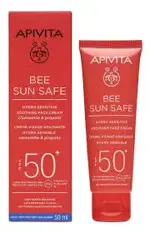 Apivita Bee Sun Safe Гель-крем солнцезащитный для лица увлажняющий, крем-гель, 50 мл, 1 шт, SPF50 фото