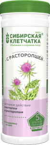 Сибирская клетчатка с расторопшей, 170 г, 1 шт. фото