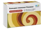 Кальция глюконат Реневал, 500 мг, таблетки, 60 шт. фото 1