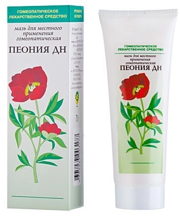 Пеония ДН, мазь для наружного применения гомеопатическая, 70 г, 1 шт. фото