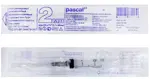 Pascal Шприц инъекционный одноразовый трехкомпонентный, 2 мл, шприц в комплекте с иглой, 1 шт, 22G (0,7х40) фото