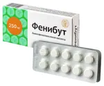 Фенибут, 250 мг, таблетки, 20 шт. фото 2