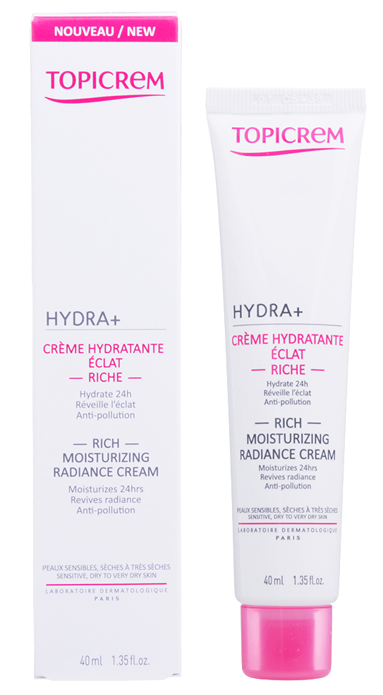 Topicrem Hydra+ крем сияние насыщенный увлажняющий, крем, 40 мл, 1 шт. фото