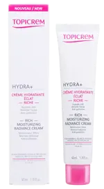 Topicrem Hydra+ крем сияние насыщенный увлажняющий, крем, 40 мл, 1 шт. фото
