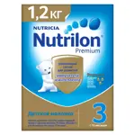 Nutrilon 3 Junior Premium Детское молочко, смесь молочная сухая, 1200 г, 1 шт. фото