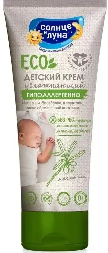 Солнце и Луна Eco, крем детский, 75 мл, 1 шт, увлажняющий фото