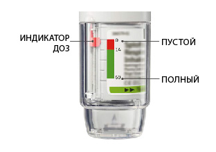 Инструкция по применению Спиолто Респимат, 2.5 мкг+2.5 мкг/доза, раствор для ингаляций дозированный, в комплекте с ингалятором Респимат, 4 мл, 1 шт. - схема 2