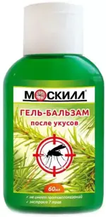 Москилл гель-бальзам после укусов, гель-бальзам, 60 мл, 1 шт. фото