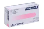Archdale Nitrimax Перчатки смотровые нитриловые нестерильные неопудренные текстурированные, S, перчатки неопудренные, пара, 50 шт, розовые фото