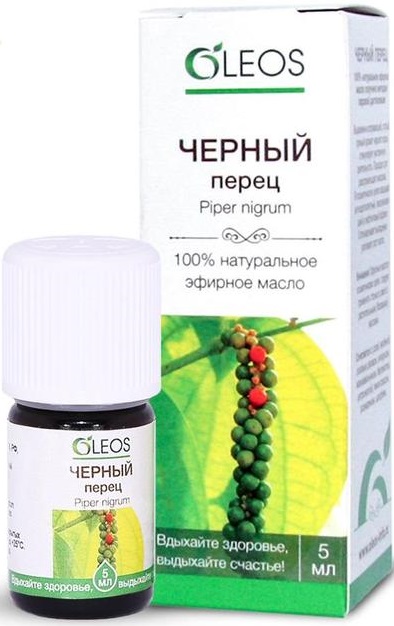 Oleos Черный перец, масло эфирное, 5 мл, 1 шт. фото