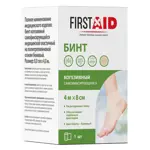 Ферстэйд Бинт когезивный самофиксирующийся, 8 см х 4 м, 1 шт, бежевого цвета фото