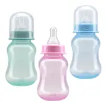 Курносики Бутылочка с силиконовой соской 0+, 125 мл, 1 шт, цвет в ассортименте, арт. 11132 фото