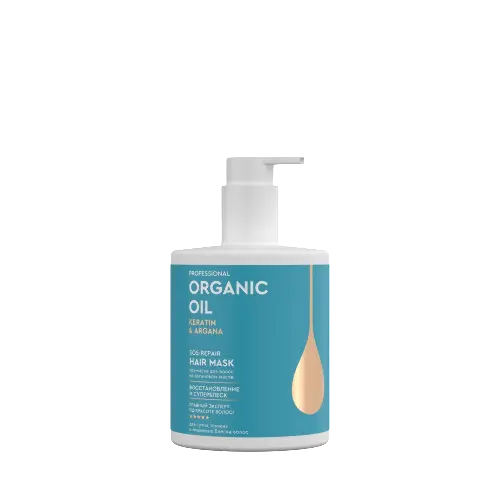 Professional organic oil sos-маска для волос, маска для волос, 470 мл, 1 шт. фото