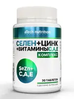 Atech nutrition Селен + Цинк + Витамины C, A, E, таблетки, 30 шт. фото 