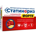 Статинориз Форте фиторегулятор липидного обмена, таблетки, 30 шт. фото 1