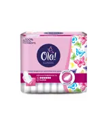 Ola! Classic Wings Singles Super Прокладки Мягкая поверхность, прокладки гигиенические, 8 шт, в индивидуальных упаковках фото