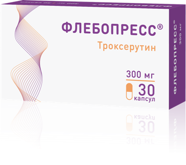 Флебопресс, 300 мг, капсулы, 30 шт. фото