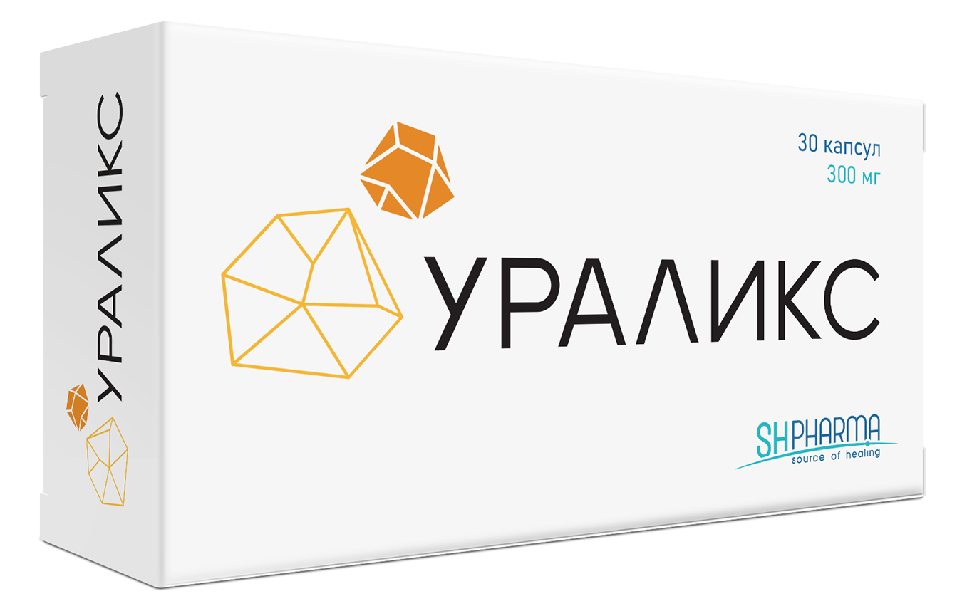 Ураликс, 300 мг, капсулы, 30 шт. фото