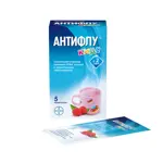 АнтиФлу Кидс, 160 мг+1 мг+50 мг, порошок для приготовления раствора для приема внутрь, 12 г, 5 шт. фото