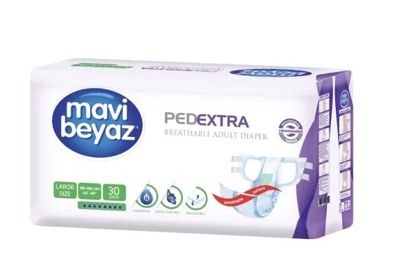 Mavi Beyaz Подгузники для взрослых, размер L, 30 шт, 110-150 см фото