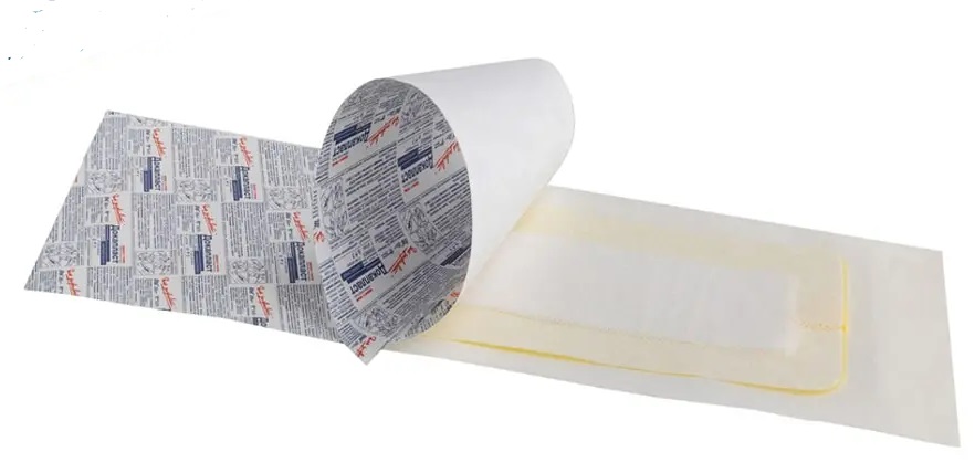 ДокаПласт Лейкопластырь без лекарственных аппликаций стерильно, 10 см х 35 см, лейкопластырь, 1 шт, нетканая основа фото