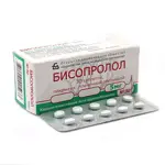 Бисопролол, 5 мг, таблетки, покрытые пленочной оболочкой, 30 шт. фото