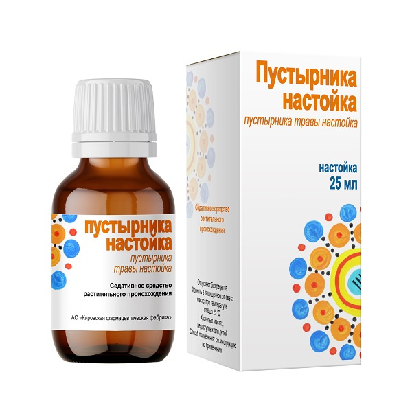 Пустырника настойка, настойка, 25 мл, 1 шт. фото