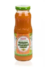 Стэлмас нектар, напиток, 250 мл, 1 шт, яблоко + морковь фото