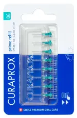 Curaprox Prime Refill Ершики межзубные, 8 шт, d=0.6 мм, арт. CPS06 фото